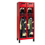 Brandweer garderobekasten