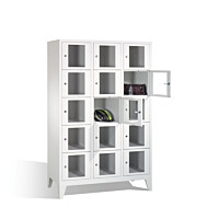 Doorzichtige lockers