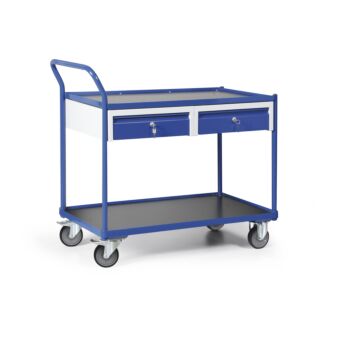 Werkplaatswagen met 2 afsluitbare lades