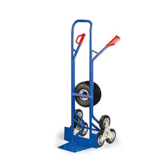 Trappenwagen met draagvermogen van 200 kg. met extra luchtbanden