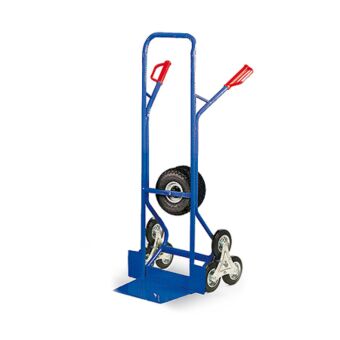 Trappenwagen met draagvermogen van 300 kg. met extra luchtbanden