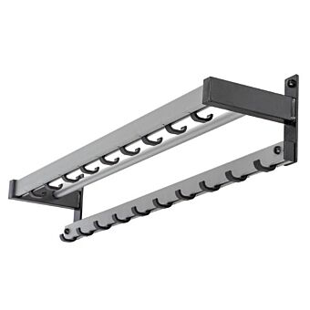 wandgarderobe met hoedenrooster en jashaken 3-2019 kapstok