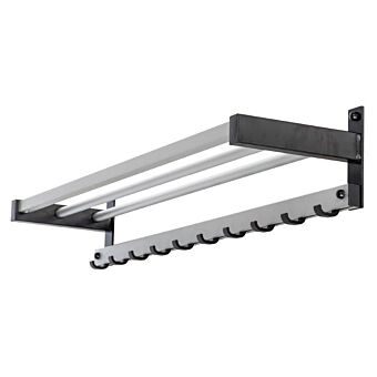 Intras wandgarderobe met hoedenrooster en jashaken 3-2510 kapstok