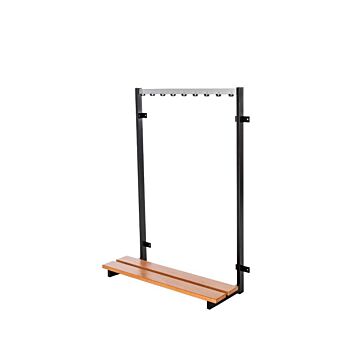 wandgarderobebank kleedkamerbank