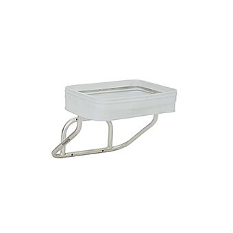 Wasverzamelaar wandmontage met een RVS, Roestvast, Roestvrij frame