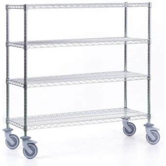 Verrijdbare draadgaasstelling