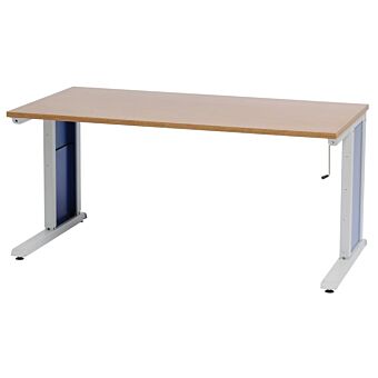 Werkbank C-poot in hoogte instelbaar en in hoogte verstelbaar