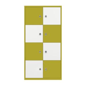 BISLEY Office Locker 1605 mm hoog-800-8 deuren