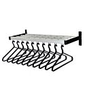 Wandgarderobe met kleerhangers 3-110 kapstok