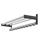 Intras wandgarderobe met hoedenrooster en jashaken 3-2510 kapstok