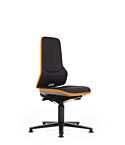 Laboratoriumstoel Neon 1 met glijders 9560 en 9570