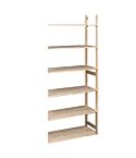 Houten aanbouwrek 