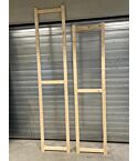 Houten staander 2.390 mm.  x 300 mm.