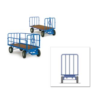 Handwagen met kopschotten