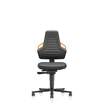 Laboratoriuimstoel Nexxit oranje 9033