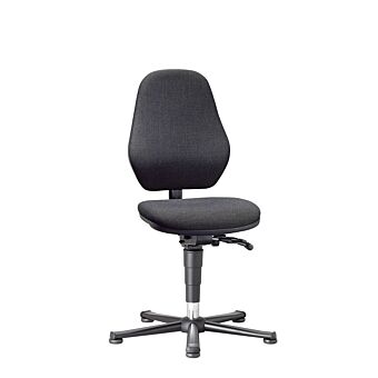 Laboratoriumstoel Basic 1 met glijders