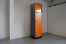 Outlet wasverzamelkast - grijs/oranje Outlet wasverzamelkast - grijs/oranje
