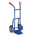 Steekwagen blauw met ergonomische greep