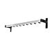 Intras wandgarderobe met stalen steunen jashaken 3-1710 kapstok