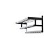 Intras wandgarderobe met hoedenrooster en jashaken 3-3529 kapstok