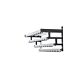 Intras wandgarderobe met hoedenrooster en jashaken 3-3538 kapstok