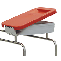 Deksel met softclose scharnier
