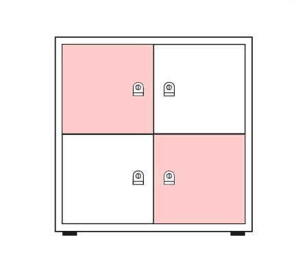 2 kleuren schakering